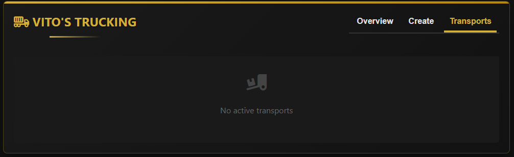 Vitos Trucking Active Transports